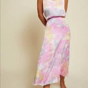 Nation Ltd. Juliana Tie dye midi skirt In Topanga Canyon Size XS